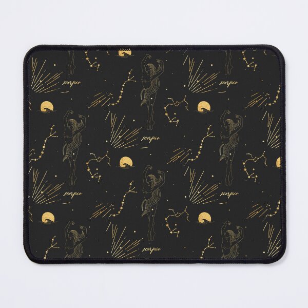 Item preview, Scorpio Golden and Black Cosmic Goddess designed and sold by The   Mystic.