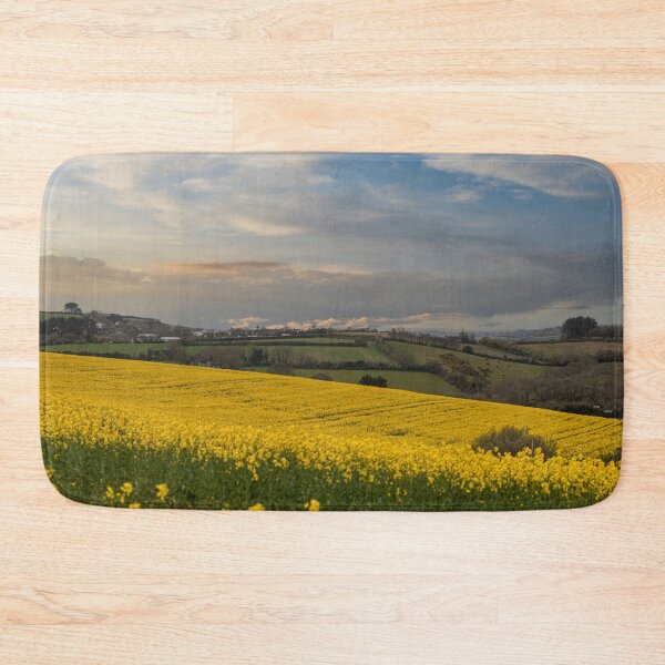 Item preview, Rapeseed field full bloom  designed and sold by kathleenjean.