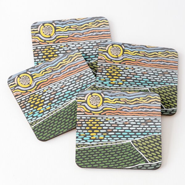 Item preview, Morecambe Lake Sunset Wide designed and sold by ChePenguin.