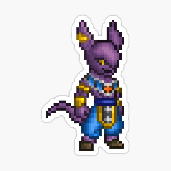 Pegatinas: Pixel Goku | Redbubble