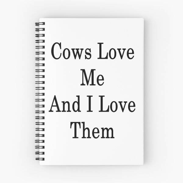 Item preview, Cows Love Me And I Love Them  designed and sold by supernova23.