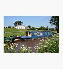 Brecon canal, Wales Photographic Print