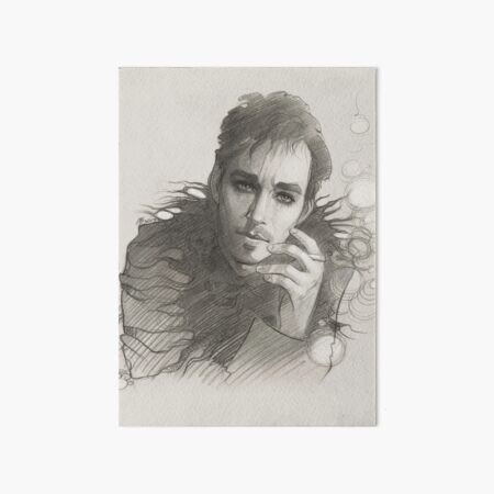 Item preview, Klaus, Robert Sheehan, Pencil sketch designed and sold by TendaLee.