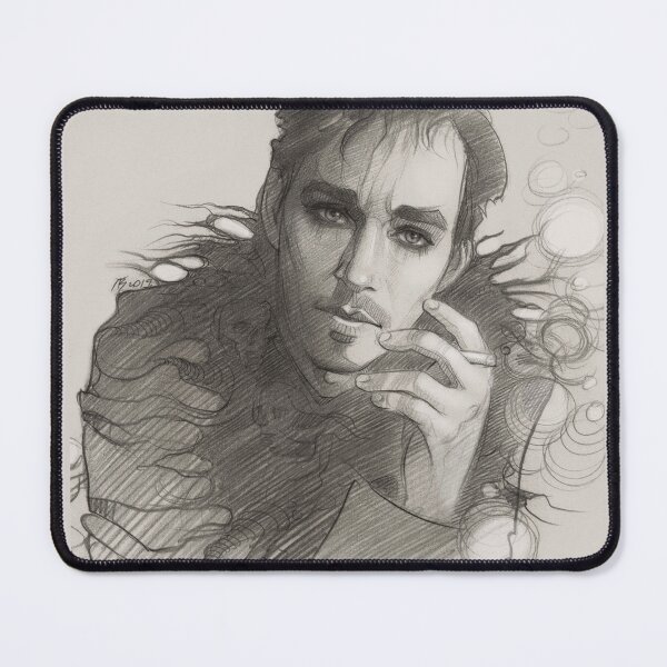 Item preview, Klaus, Robert Sheehan, Pencil sketch designed and sold by TendaLee.