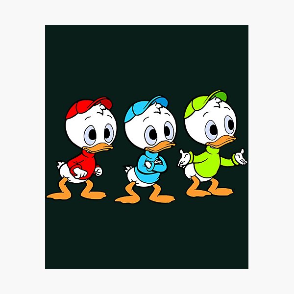 Item preview, Huey Dewey et Louie  classique designed and sold by BaeRozinaJames.