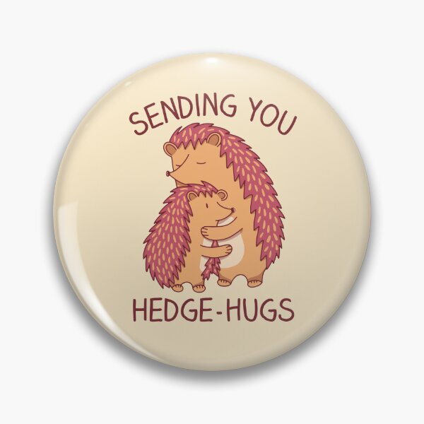 Artikelvorschau, Ich sende Ihnen Hedge-Hugs – Valentinstagsgeschenk für Igelliebhaber entworfen und verkauft von Paperfly Studio.