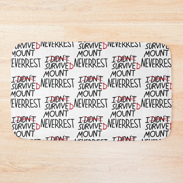 Item preview, J_ai survécu au mont Neverrest  classique designed and sold by BaeRozinaJames.
