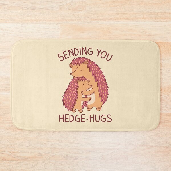 Artikelvorschau, Ich sende Ihnen Hedge-Hugs – Valentinstagsgeschenk für Igelliebhaber entworfen und verkauft von Paperfly Studio.