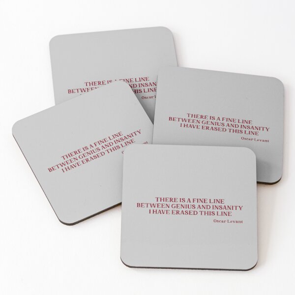 Item preview, Oscar Levant quote, burgundy designed and sold by perezzzoso.