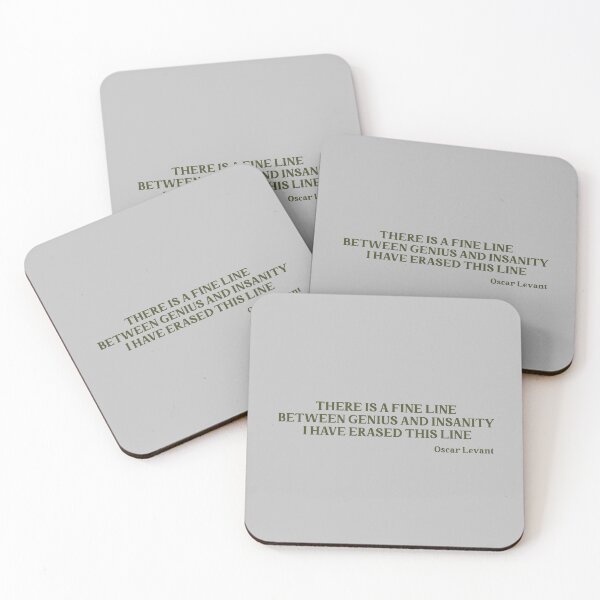 Item preview, Oscar Levant quote, blue designed and sold by perezzzoso.