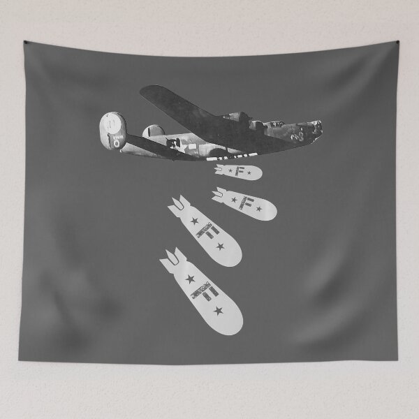 Item preview, F-Bombs Being Dropped by Bomber - Funny F Bomb Pun Premium designed and sold by JangDongChun.
