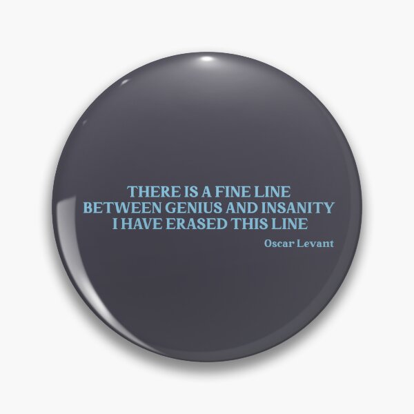 Item preview, Oscar Levant quote, black designed and sold by perezzzoso.
