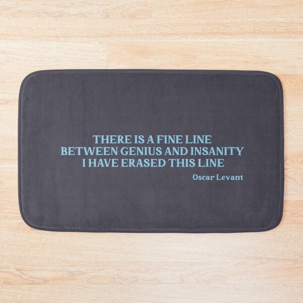 Item preview, Oscar Levant quote, black designed and sold by perezzzoso.