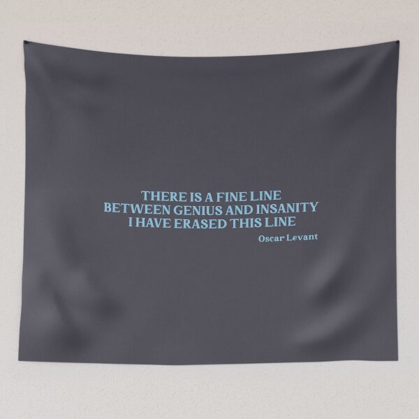 Item preview, Oscar Levant quote, black designed and sold by perezzzoso.