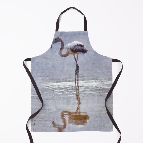 Item preview, Flamingo Ripples and Reflections Watercolor designed and sold by taiche.