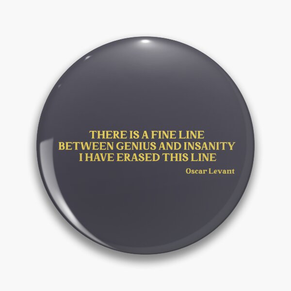 Item preview, Oscar Levant quote, mustard designed and sold by perezzzoso.