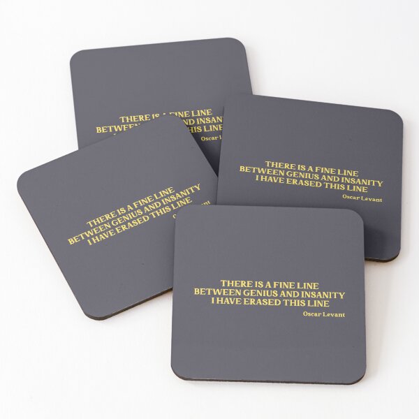 Item preview, Oscar Levant quote, mustard designed and sold by perezzzoso.