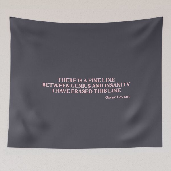 Item preview, Oscar Levant quote, pink designed and sold by perezzzoso.