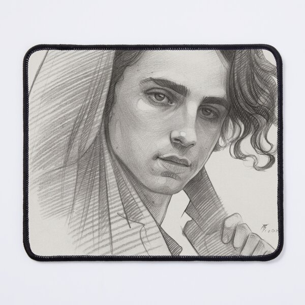 Item preview, Timothée Chalamet, Pencil Portrait, Sketch designed and sold by TendaLee.