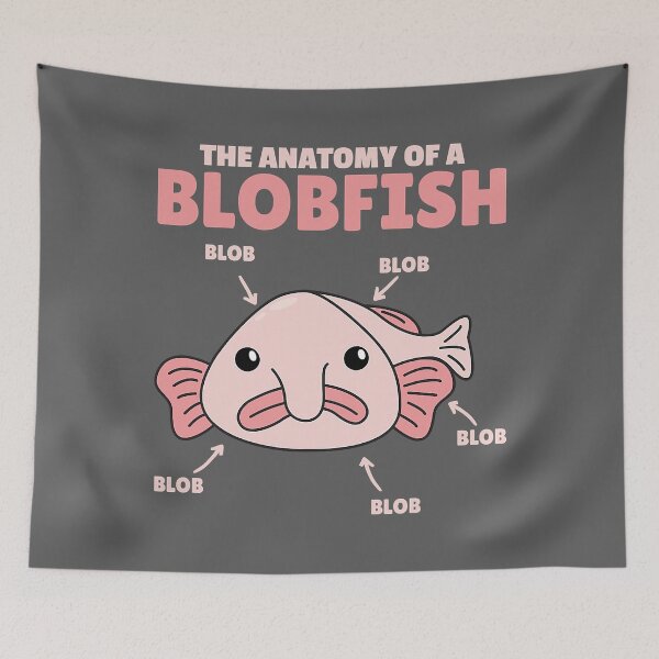 Item preview, Funny Blobfish Statement Anatomy Of Blobfish designed and sold by JangDongChun.
