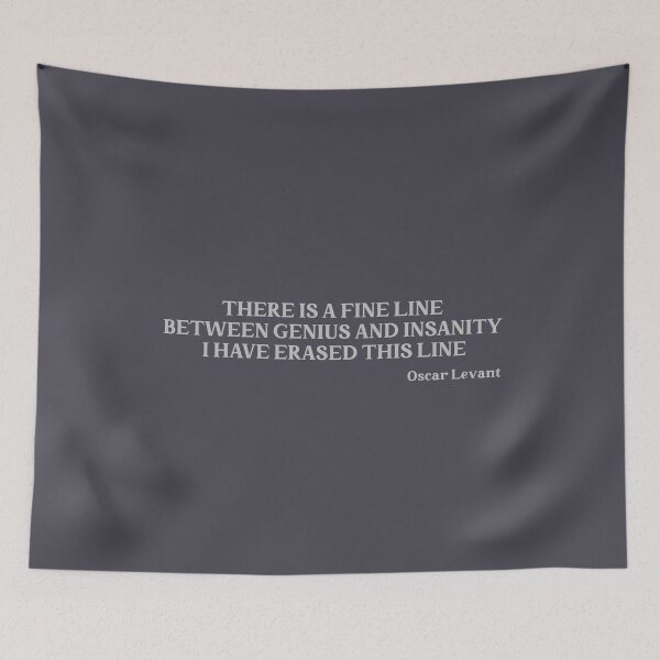 Item preview, Oscar Levant quote, silver designed and sold by perezzzoso.