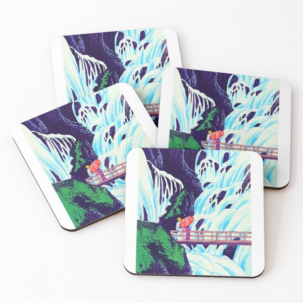 Item preview, Shiragumo Waterfall of Nikkō (1910) by Hiroaki Takahashi. designed and sold by papajimmy.