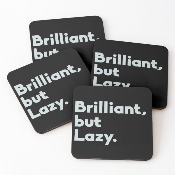 Item preview, Brilliant but lazy. designed and sold by froggo tees.