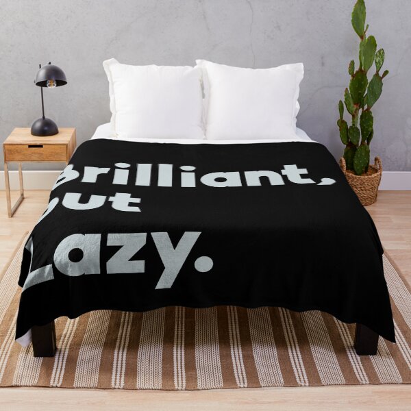 Item preview, Brilliant but lazy. designed and sold by froggo tees.