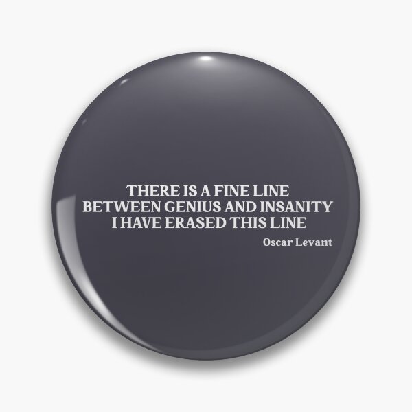 Item preview, Oscar Levant quote, white designed and sold by perezzzoso.