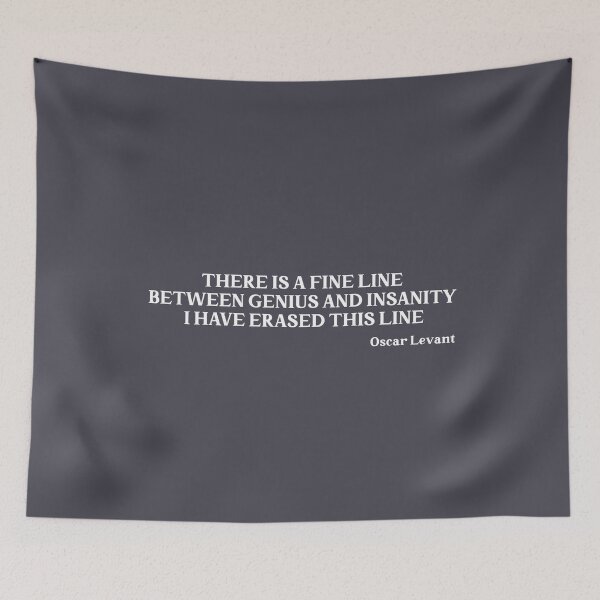 Item preview, Oscar Levant quote, white designed and sold by perezzzoso.