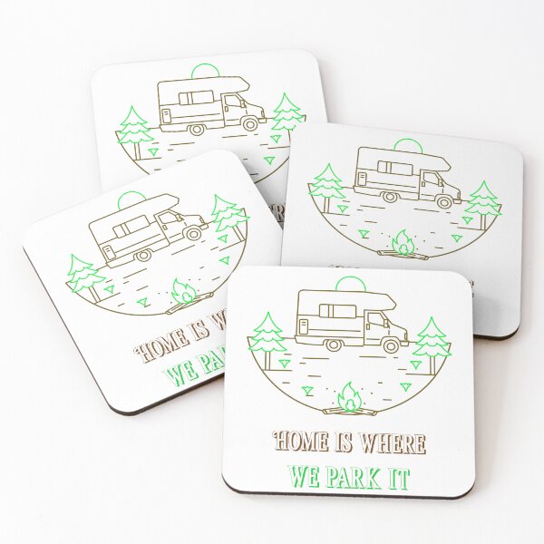 Item preview, Home is where we park it camper designed and sold by Printshac.