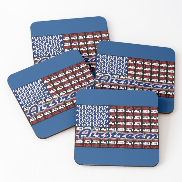 Item preview, Airstream American Flag with Logos designed and sold by Healy | Sér á báti.