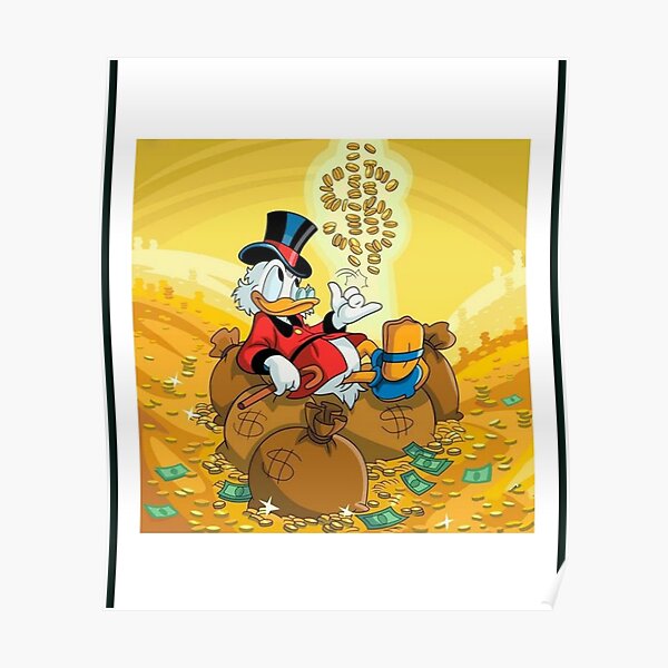 Picsou graphique Poster