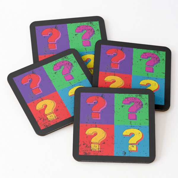 Item preview, Grammar Punctuation Question Marks Retro Pop Art Funny designed and sold by JangDongChun.