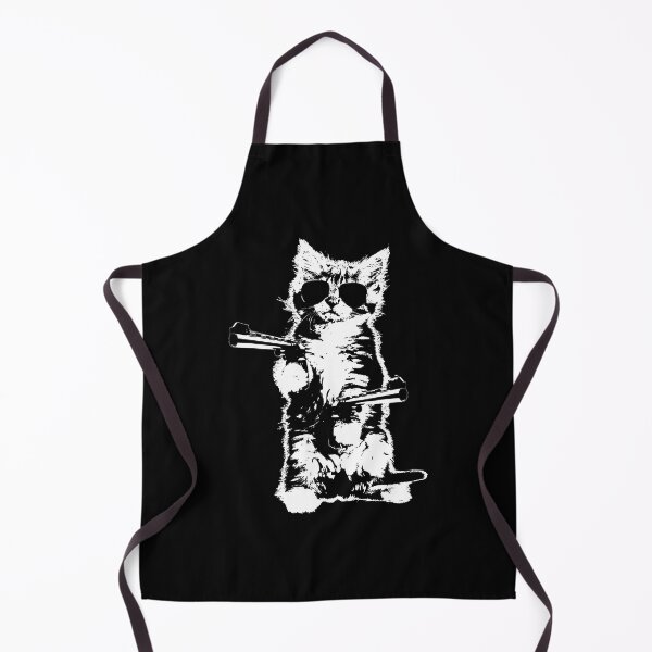 Item preview, Gun Kitty Funny Cat designed and sold by JangDongChun.