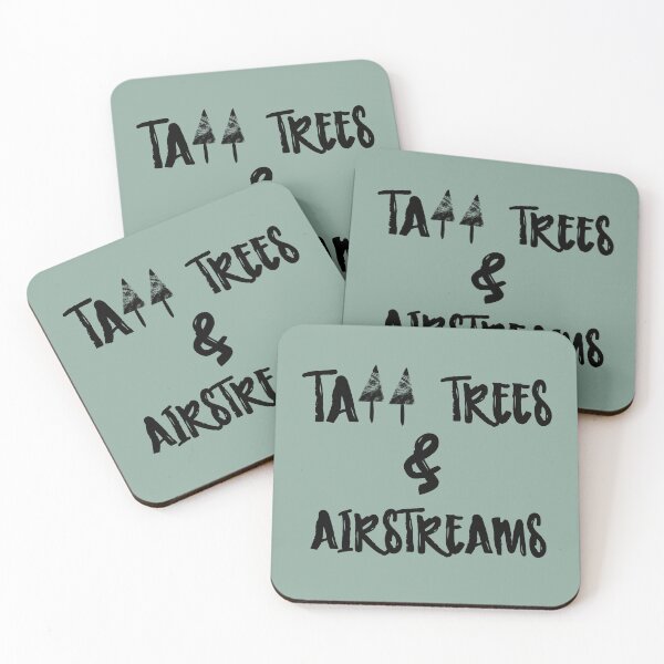 Item preview, Tall trees and airstreams STICKER ONLY designed and sold by Healy | Sér á báti.