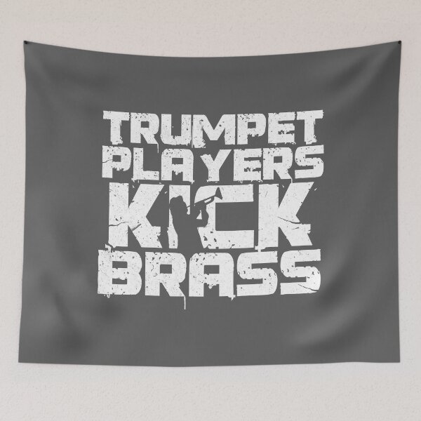 Item preview, Trumpet Players Kick Brass Funny Marching Band Gift designed and sold by JangDongChun.