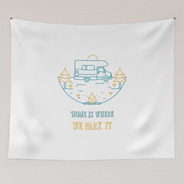 Item preview, Home is where we park it camper designed and sold by Printshac.