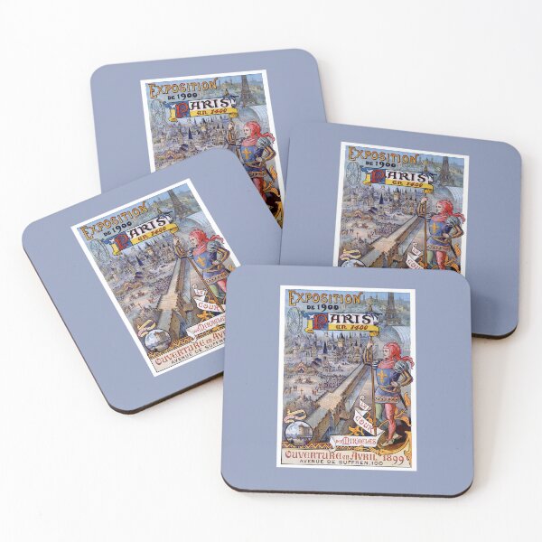 Item preview, PARIS : Vintage 1900 Exposition Advertising Print designed and sold by posterbobs.