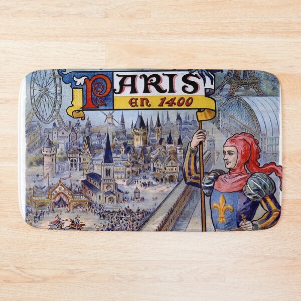 Item preview, PARIS : Vintage 1900 Exposition Advertising Print designed and sold by posterbobs.