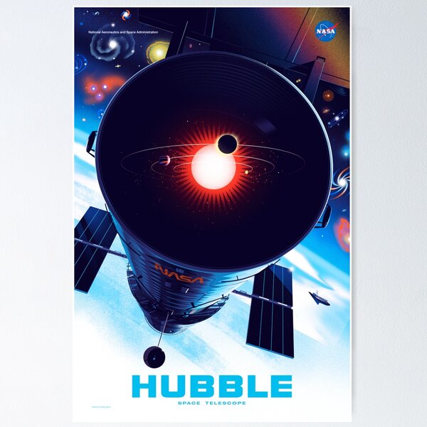 Illustration for Hubblecast 77: Hubble and the Bermuda Triangle of space.