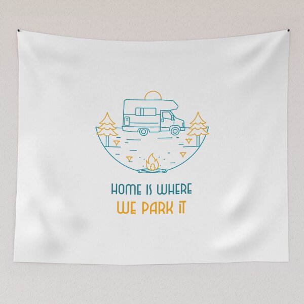 Item preview, Home is where we park it camper designed and sold by Printshac.