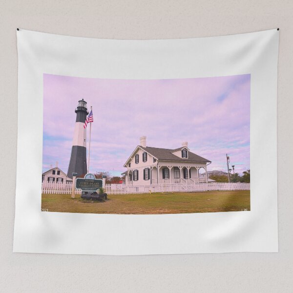Item preview, Historic Tybee Island Lighthouse Station designed and sold by LisaWootenPhoto.