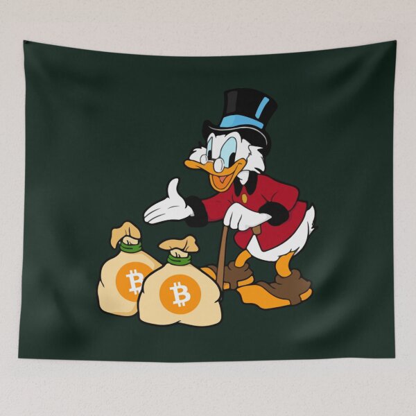 Item preview, Picsou Save Bitcoin  classique designed and sold by BaeRozinaJames.