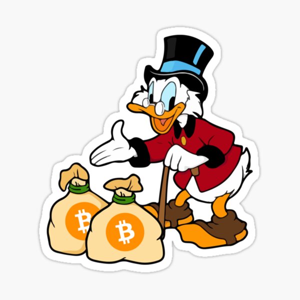 Item preview, Picsou Save Bitcoin  classique designed and sold by BaeRozinaJames.