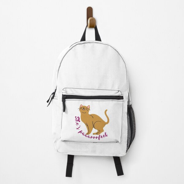 Item preview, She's Purrfect - brown orange cute cat  designed and sold by priyankajustine.