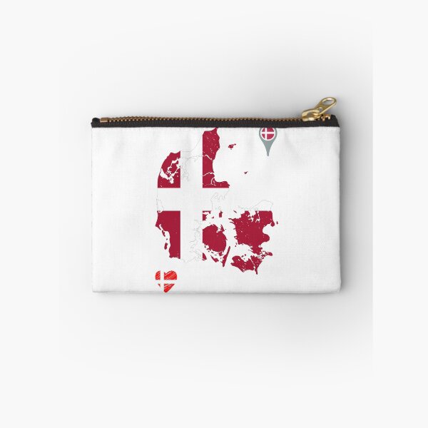 Item preview, Denmark Flag Map designed and sold by Tienda-Vane.