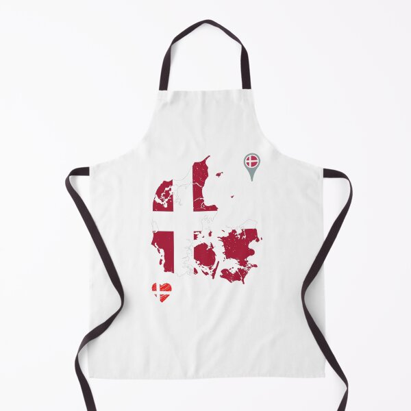 Item preview, Denmark Flag Map designed and sold by Tienda-Vane.