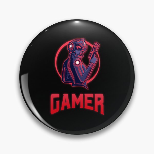 Item preview, Gamer with Glowing Futuristic Character designed and sold by PRIVARSHU.