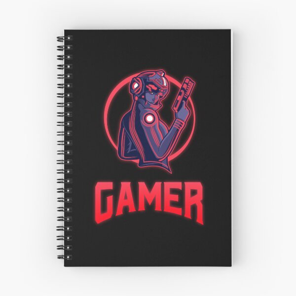 Item preview, Gamer with Glowing Futuristic Character designed and sold by PRIVARSHU.